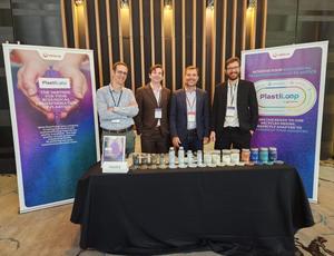 PlastiLoop team at the Asia Packaging Summit in Singapore