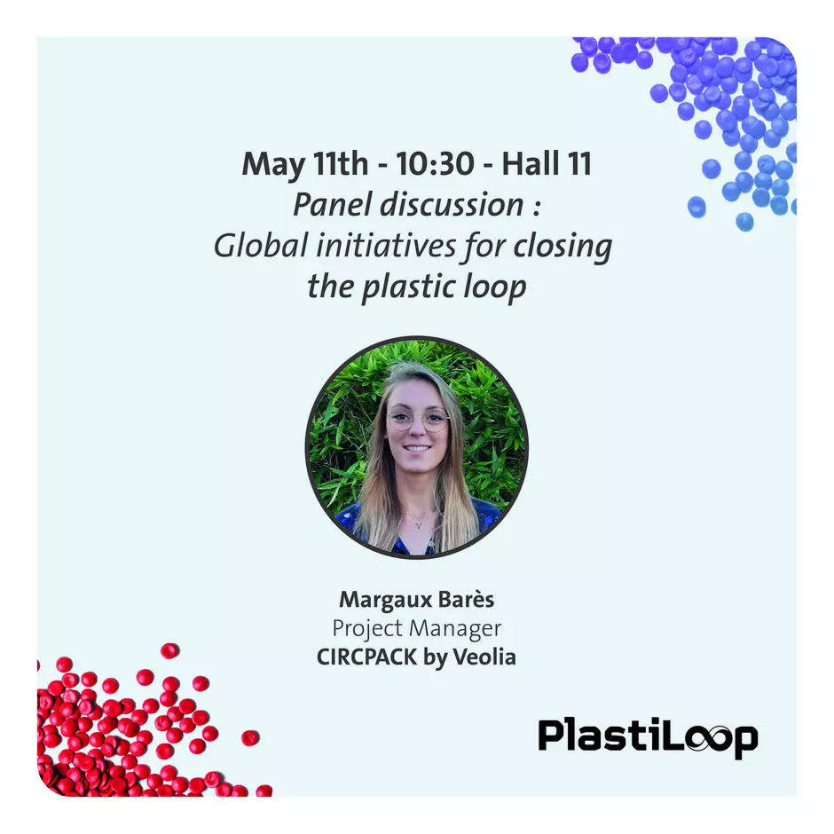 Panel discussion: Global initiatives for closing the plastic loop with Margaux Barès