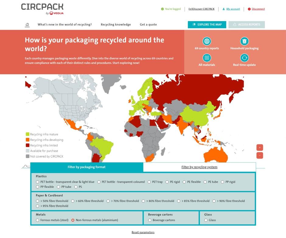 Circpack - Recycling of aluminium packaging worldwide