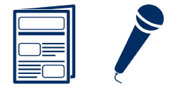 icônes Actualités et Interviews