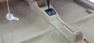 Interior of a car